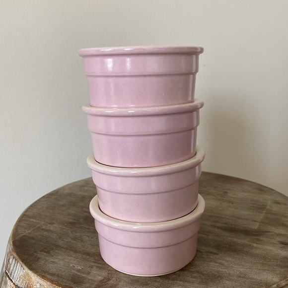 Cermer Ceramic Ramekins Set of 4 Pink - Picture 2 of 8